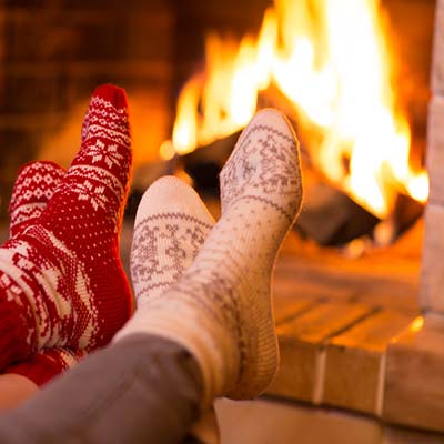 Holidays in Farmhouse with heating