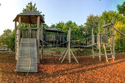 Playground and play space in Italy for children 