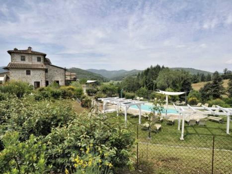 Casa de campo com piscina na Toscana