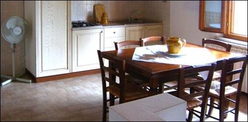 Apartamento Lucca, la sala de estar / cocina