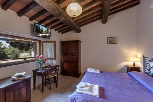 Canaiolo- Doppelzimmer in Bauernhaus in der Toskana