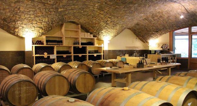 Verkostung im Keller - Agriturismo in der Lombardei