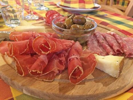 Restaurante típico toscano numa quinta perto de Florença