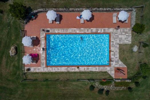 Bondegård med swimmingpool i Toscana