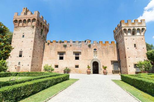 Castle in the heart of the Florentine hills
