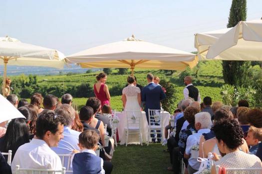 Hochzeit in einem Bauernhaus in Valpolicella