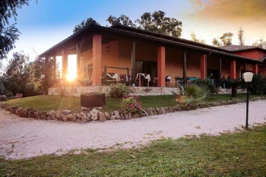 Restaurang i bondgård nära Sassari