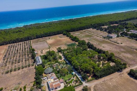 Casa de fazenda perto do mar de Otranto