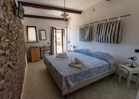 Lejlighed: 2 camere doppie con terrazzo panoramico e angolo cottura