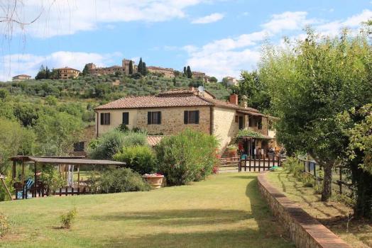 Ferme avec piscine dans le Chianti