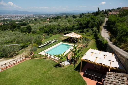 Dom wiejski z basenem zaledwie kilka minut od Florencji