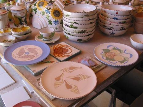 Ferme à Syracuse avec cours de dessin sur objets en céramique