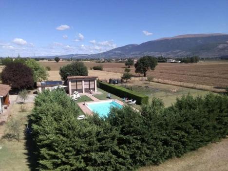 B&B com piscina na Úmbria