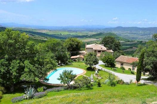 Casa de campo com piscina em Seggiano