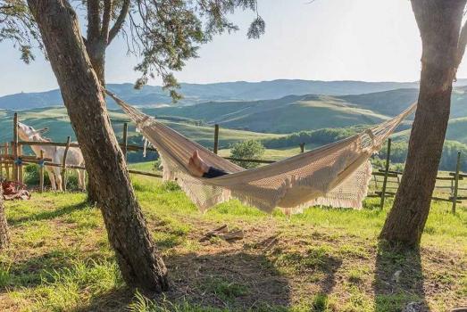 Avslappende ferie i et gårdshus i Toscana